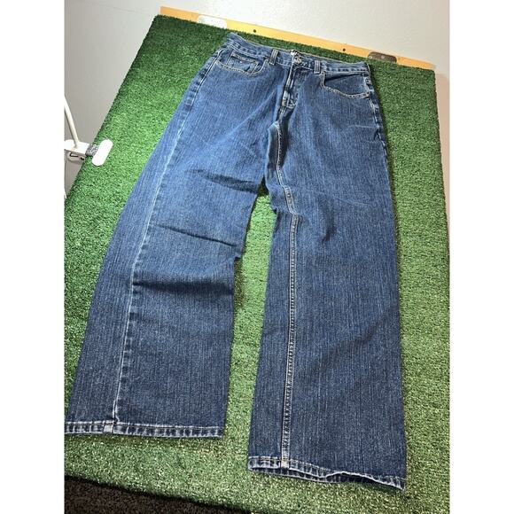 Vintage Tommy Hilfiger Jeans Men 31x32 Straight Leg Baggy fit Y2K - Picture 8 of 15